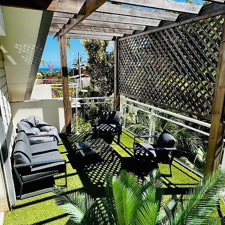 Appart. Avec Grande Terrasse Vue Ocean Apartamento Saint-Gilles-les Bains Exterior foto