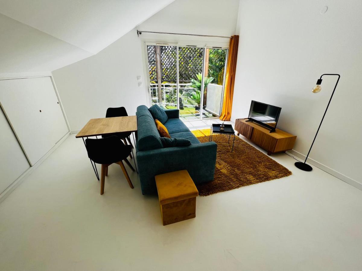 Appart. Avec Grande Terrasse Vue Ocean Apartamento Saint-Gilles-les Bains Exterior foto