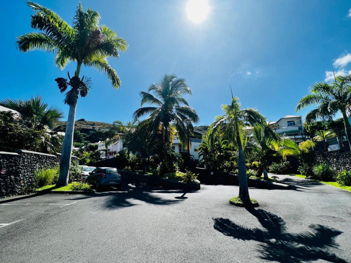 Appart. Avec Grande Terrasse Vue Ocean Apartamento Saint-Gilles-les Bains Exterior foto