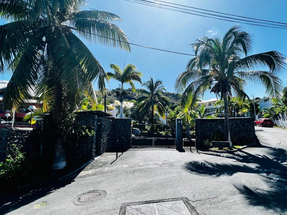Appart. Avec Grande Terrasse Vue Ocean Apartamento Saint-Gilles-les Bains Exterior foto