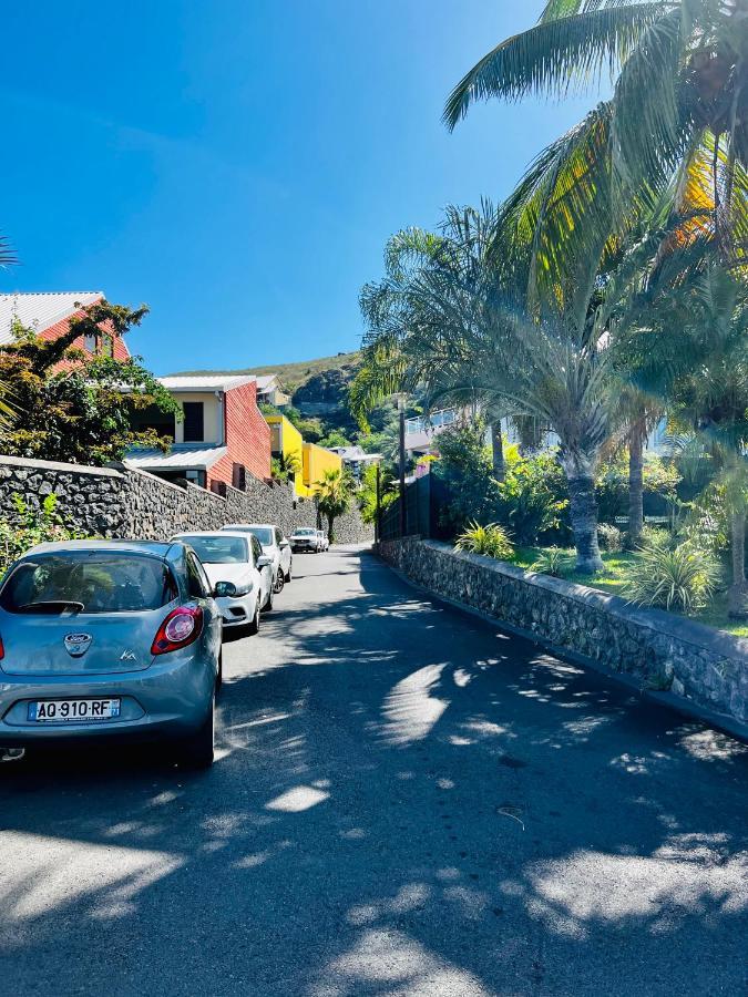 Appart. Avec Grande Terrasse Vue Ocean Apartamento Saint-Gilles-les Bains Exterior foto